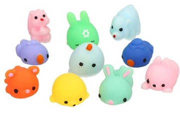 MOCHI SQUISHY FIDGET GNIOTKI PUSH POP IT 10SZT