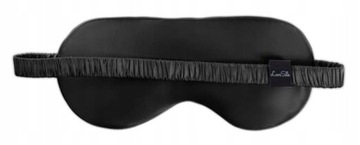 ЧЕРНАЯ ШЕЛКОВАЯ ПОВЯЗКА ДЛЯ СПАНИЯ