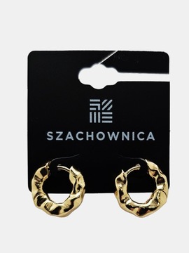 PIĘKNE KOLCZYKI DAMSKIE KÓŁKA KOŁA ELEGANCKIE PREZENT