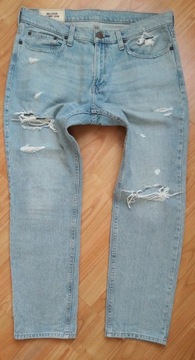 Spodnie damskie jeans skinny Hollister W32L30