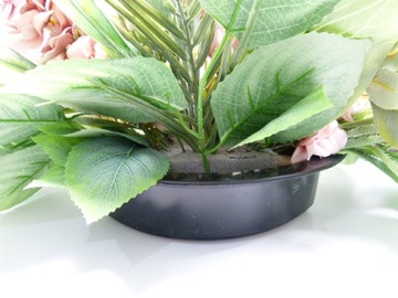 чехол для лодки, декор, цветочная композиция, горшок 24 см.