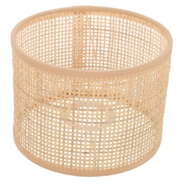 Rattanowy klosz lampy wiszącej Tkany abażur bambusowy