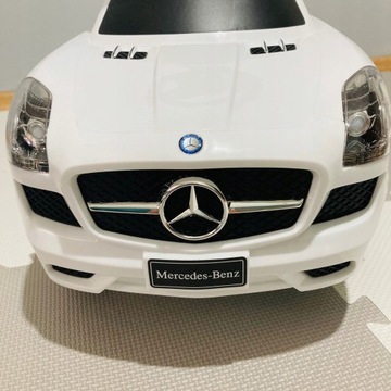 MERCEDES SLS AMG WHITE PUSH RIDER ДЛЯ ДЕТЕЙ