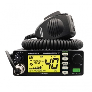 Президент CB Radio Харрисон II PREMIUM VOX SWR CN3
