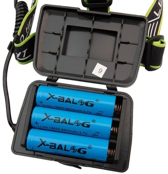 X-BALOG МОЩНАЯ ФАРА ФАРА 18650 АККУМУЛЯТОР XHP160