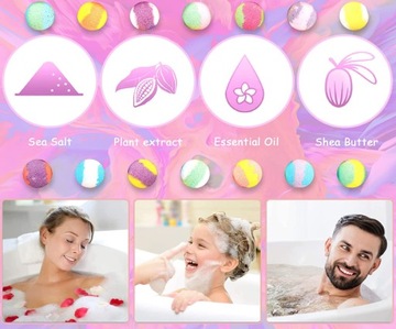 ПОДАРОЧНЫЙ НАБОР ШАРИКОВ ДЛЯ СПА-ВАННЫ НА ДЕНЬ ВАЛЕНТИНА