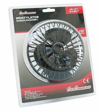 АВТОМОБИЛЬНЫЙ ВЕНТИЛЯТОР 12 В ПРИЖИГАТЕЛЬНЫЙ ВЕНТИЛЯТОР