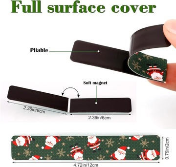 30 МАГНИТНЫХ РОЖДЕСТВЕНСКИХ ЗАКЛАДОК, МАГНИТЫ, КНИГИ, РОЖДЕСТВЕНСКИЕ ЗАКЛАДКИ