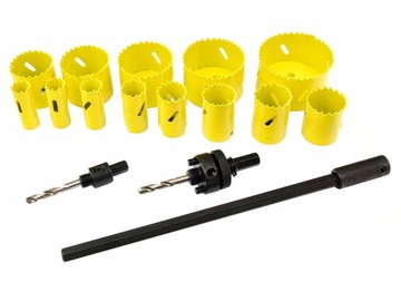 КОРОНКИ ДЛЯ МЕТАЛЛА И ДЕРЕВА БИМЕТАЛЛИЧЕСКАЯ КОРОНКА 17