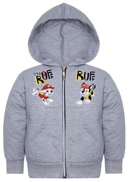 BLUZA Z KAPTUREM ROZPINANA CHŁOPIĘCA PSI PATROL r 122 1012