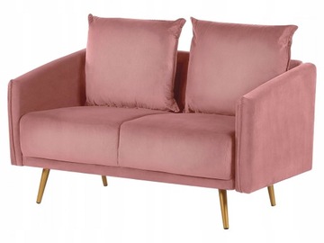 SOFA DWUOSOBOWA SKANDYNAWSKA KANAPA WELUROWA