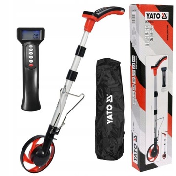 ИЗМЕРИТЕЛЬНОЕ КОЛЕСО YATO DOMETER ЦИФРОВОЙ ЖК-ДИСПЛЕЙ + СУМКА YT-71655