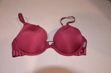 biustonosz bordo Calvin Klein stanik r.XS/S