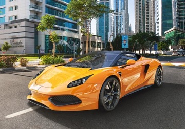 PUZZLE 500 UKŁADANKA SAMOCHÓD AUTO SPORTOWE ARRINERA HUSSARYA 9+ CASTOR