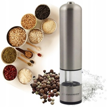 ЭЛЕКТРИЧЕСКАЯ СТАЛЬНАЯ МЕЛЬНИЦА ДЛЯ ПЕРЦА И СОЛИ