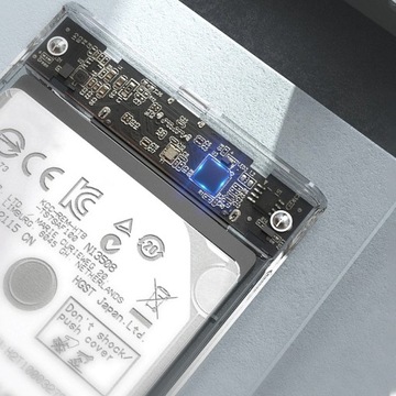 КОРПУС ДЛЯ ДИСКОВ 2,5 ДЮЙМА, ОТДЕЛЕНИЕ ДЛЯ ЖЕСТКОГО ДИСКА SATA USB 3.0
