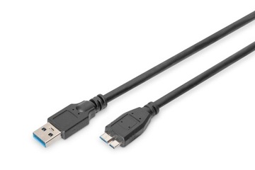 Кабель microUSB ASSMANN тип B, 1 м.