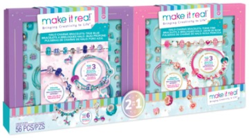 MAKE IT REAL ZESTAW KREATYWNY DO ROBIENIA BRANSOLETEK CHARMS
