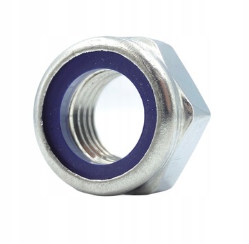 САМОКОНТРЯЩАЯСЯ ГАЙКА M8, САМОКОНТРЯЩАЯСЯ, со вставкой, НЕРЖАВЕЮЩАЯ НЕРЖАВЕЮЩАЯ A2 985 (50)