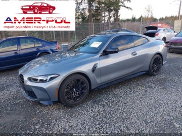 BMW Seria 4 G22-23-26 2025 BMW M4 Competition XDrive 2024, 3.0L R.6 523KM, 4x4, od ubezpieczalni 3.0