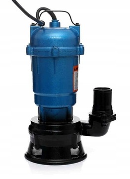 НАСОС ДЛЯ ГРЯЗНОЙ, ЧИСТОЙ, Септик, с измельчителем, прочный