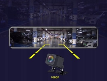 Зеркальная камера для автомобильного регистратора HA301U, 4 ГБ