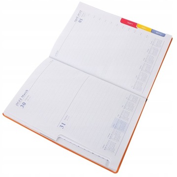 Data Kalendarz Planner 2023-2024 Notatnik Praca