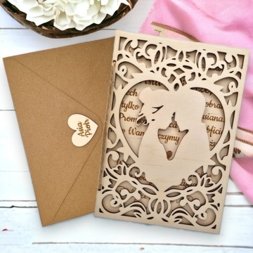 ПЕРСОНАЛИЗИРОВАННАЯ СВАДЕБНАЯ ОТКРЫТКА СВАДЕБНЫЙ ПОДАРОК