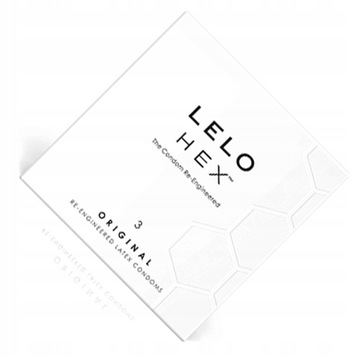 LELO HEX KONDOMYORIGINAL 3 PACK SEKS