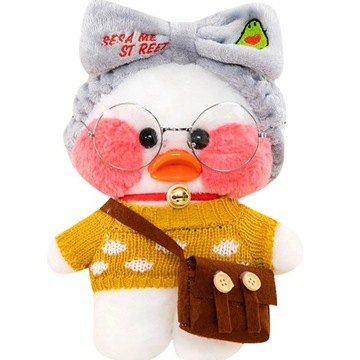 Lalafanfan kaczka pluszowa zabawka kaczuszka 30cm LALAFAN PLUSZAK MASKOTKA