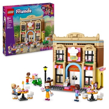 LEGO FRIENDS Restauracja i szkoła gotowania 42655