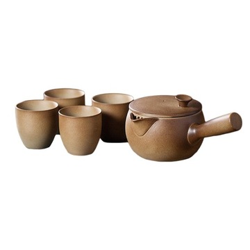 Ceramiczny dzbanek do herbaty z filtrem do he
