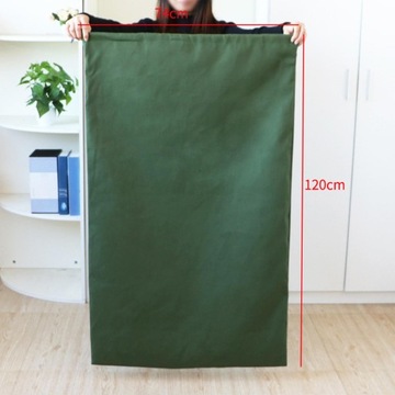 сумка для хранения большого размера Canvas зеленая 74смx120см
