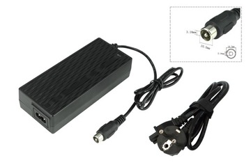 Ładowarka 2A 42V do 36V e-bike, wtyczka RCA 10,5mm