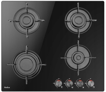 Płyta gazowa Amica PGCD6100BoB 60cm 4pola ExtraSpace
