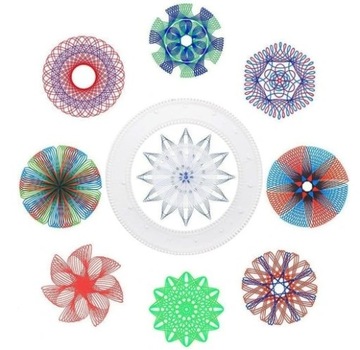 НАБОР ДЛЯ РИСОВАНИЙ СПИРОГРАФОВ, РАЗВИВАЮЩАЯ ИГРУШКА ДЛЯ ДЕТЕЙ