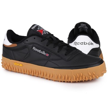 Buty męskie, sportowe Reebok CLUB C VIBRAM BLACK