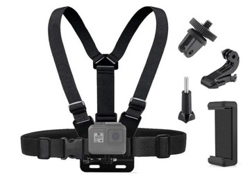 HARNESS SET нагрудный держатель для телефона для Gopro 12 11 9 8 7 6 10 11 Xiaomi Eken