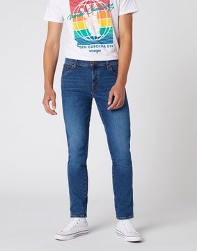 Męskie spodnie jeansowe dopasowane Wrangler TEXAS SLIM W30 L30