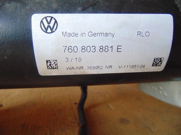 ZAŘÍZENÍ(HÁK) VOLKSWAGEN TOUAREG 760 760803881E