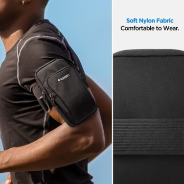 Spigen Dynamic Shield Armband czarny/ black opaska na ramię