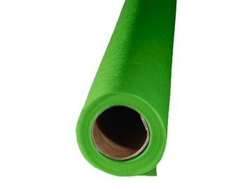 ZIELONE TŁO FOTOGRAFICZNE PP 1,6x5m +TULEJA GRATIS