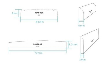 СЕДЛО И Бридж ДЛЯ АКУСТИЧЕСКОЙ ГИТАРЫ ЛЕГКАЯ СБОРКА ИДЕАЛЬНАЯ ЗАМЕНА