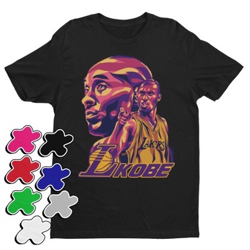 KOSZULKA T-SHIRT DZIECIĘCA Z NADRUKIEM LAKERS KOBE BRYANT NBA -L 146-158