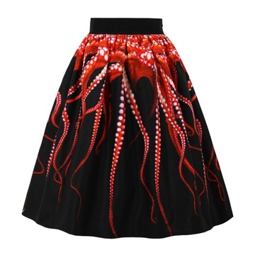 Длина до колена Плиссированные Длина до колена