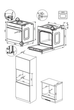 НОВИНКА! AMICA ED57545V STUDIO ПАРОВАЯ духовка + ЗОЛОТЫЕ АКСЕССУАРЫ