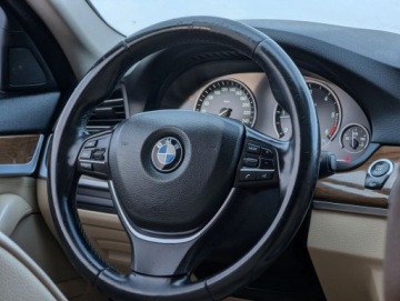 BMW Seria 5 F10-F11 Touring 520d 184KM 2012 BMW Seria 5 Ledy Alu Klima Navi Jasne Skory Serwis Gwarancja 2.0 Diesel, zdjęcie 19