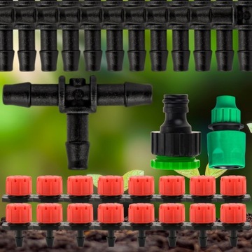 Комплект капельного орошения, автоматическая система для полива сада 25М.