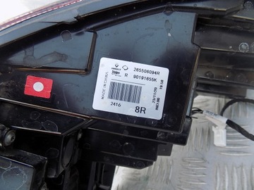 RENAULT KOLEOS II LIFT ЗАДНИЙ ФОНАРЬ ЗАДНИЙ ЛЕВЫЙ
