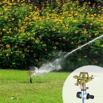 ИМПУЛЬСНЫЙ СПРИНКЕР, ОЦИНКОВАННЫЙ МЕТАЛЛ, 360°, 24 м